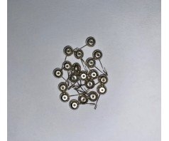 Ice fishing hook Silver NR28 (MP)