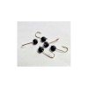 Volframinės avižėlės avižadrebiui Tungsten Nano Jig Mat Black Hook No.12 5psc/pak
