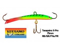 Švytuoklė Kuusamo Tasapaino X-PRO 75mm 13g RB/GR/Fye/FR