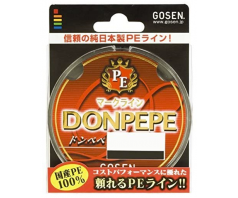 Pintas valas Gosen PE DON PEPE  #0.4 0.108mm 3.0kg 150m