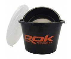 Bucket with tray for bait ROK 25L
