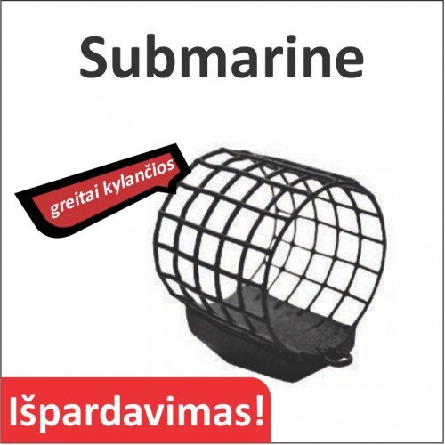 Šeryklos X-Feeder Submarine 10vnt (pakuotė)