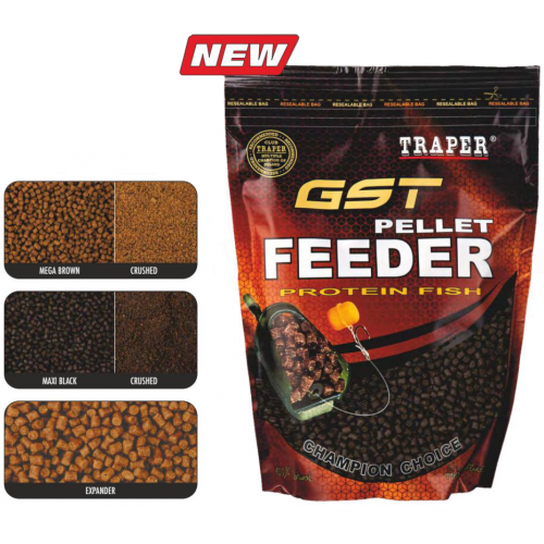 Traper GST Pellet Feeder 2mm - Maxi Black (juodas)